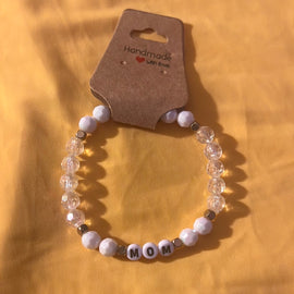 Mom crystal bracelet